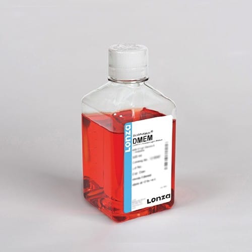DMEM with High Glucose with Glutamine without Sodium Pyruvate 500ml