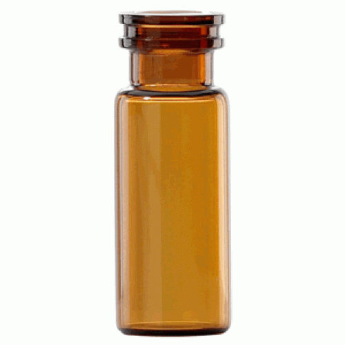 1.8 mL Borosilicate Amber Glass Crimp/Snap Top E-Z Chromatography Vial