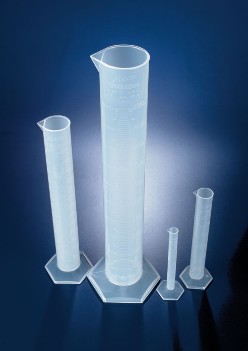 Measuring Cylinders, Class B, Polypropylene