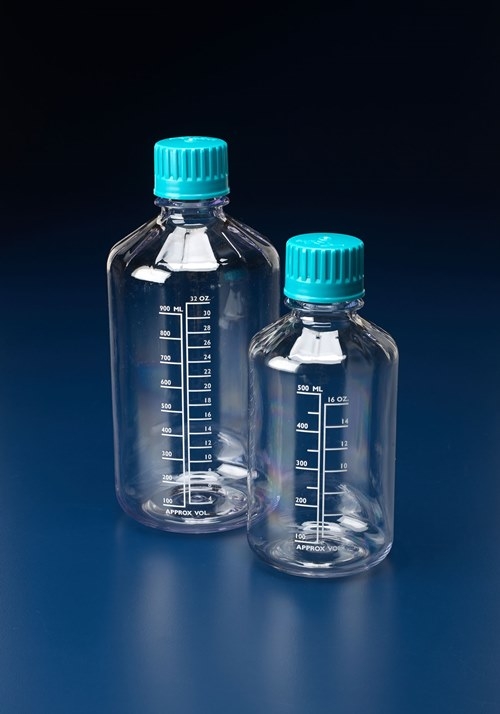 Bottles, Boston, Round, Polycarbonate