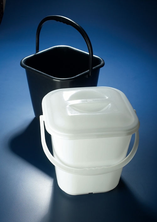 Bucket, Square, 14L, HDPE
