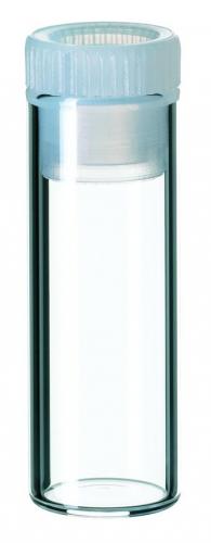 LLG-Shell Vials with PE cap (fire-polished neck) ND8, ND12, ND15